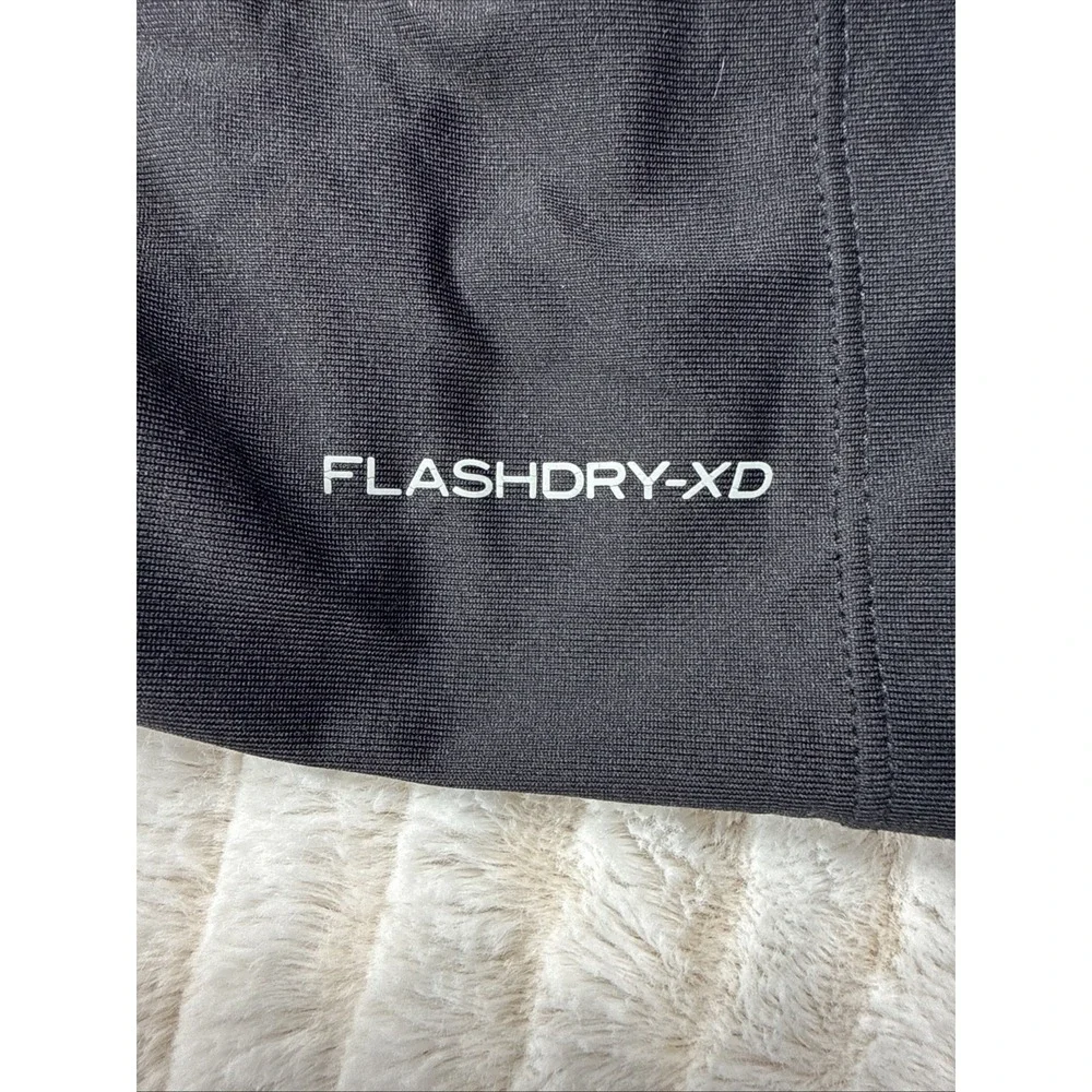 The North Face FlashDry XD‎ Pullover Mens Large Black 1/4 Zip Shirt Athletic Top